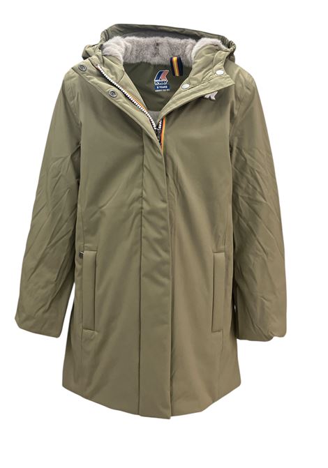 Giubbotto lungo girl nuova marmotta K-way | K7151SWDC9