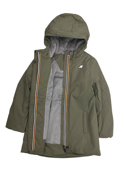 Giubbotto lungo girl nuova marmotta K-way | K7151SWDC9
