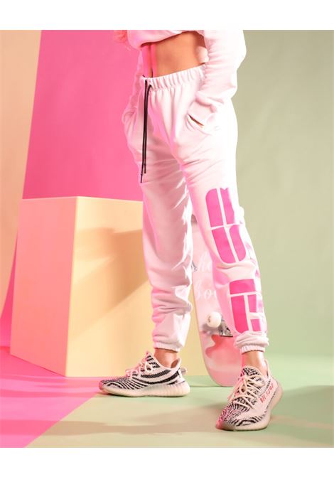 pantaloni in felpa GLSR | GT0013PNBIANCO