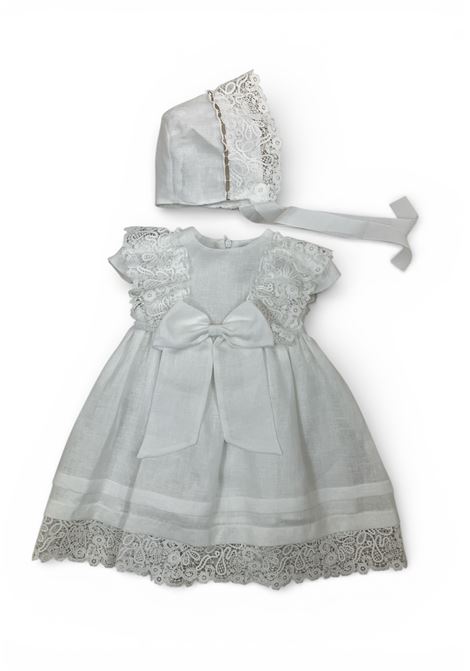 Abito battesimale con cuffietta MARLU | EK2600MCC138