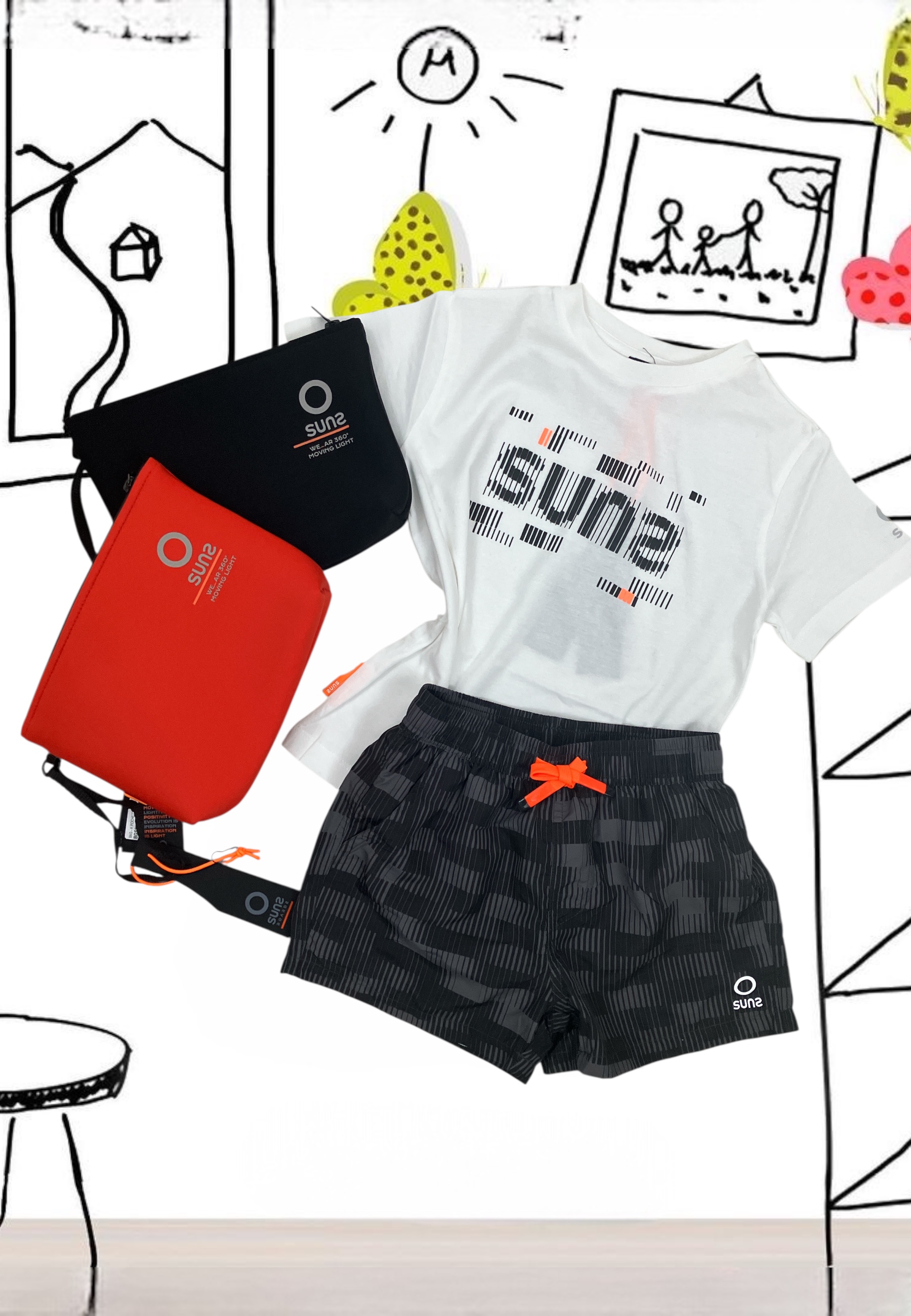 T-shirt bambino cotone SUNS | TSS6121UGLITCH