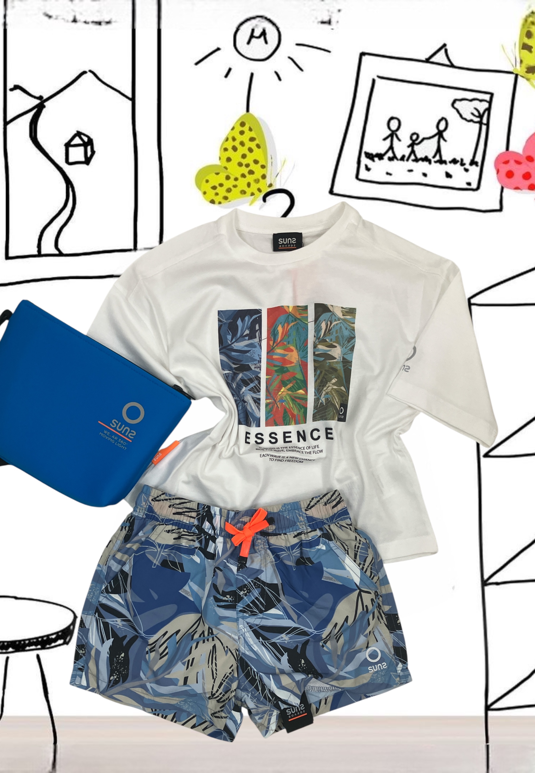 T-shirt bambino cotone SUNS | TSS6115UJUNGLE